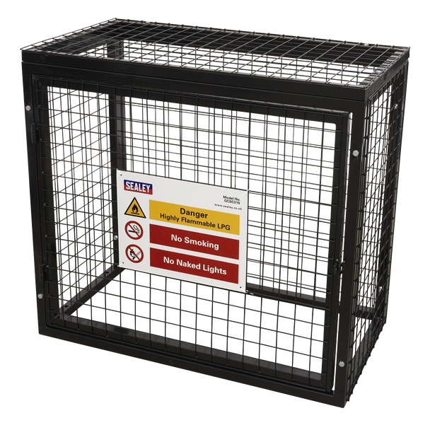 Sealey GCSC319 │ Gas Cylinder Safety Cage - 3 x 19kg