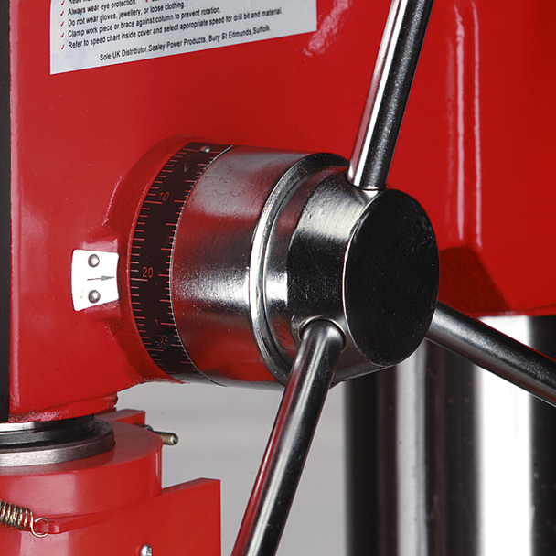 Sealey GDM1630FR  │ Floor Standing Radial Pillar Drill 5-Speed 550W/230V