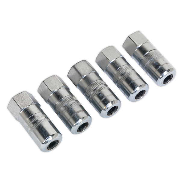 Sealey GGE5 │ 4-Jaw Heavy-Duty Hydraulic Connector 1/8" BSP - Pack of 5