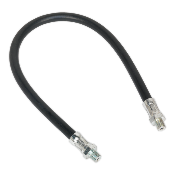 Sealey GGH450 │ Flexible Rubber Grease Gun Delivery Hose 450mm 1/8"BSP