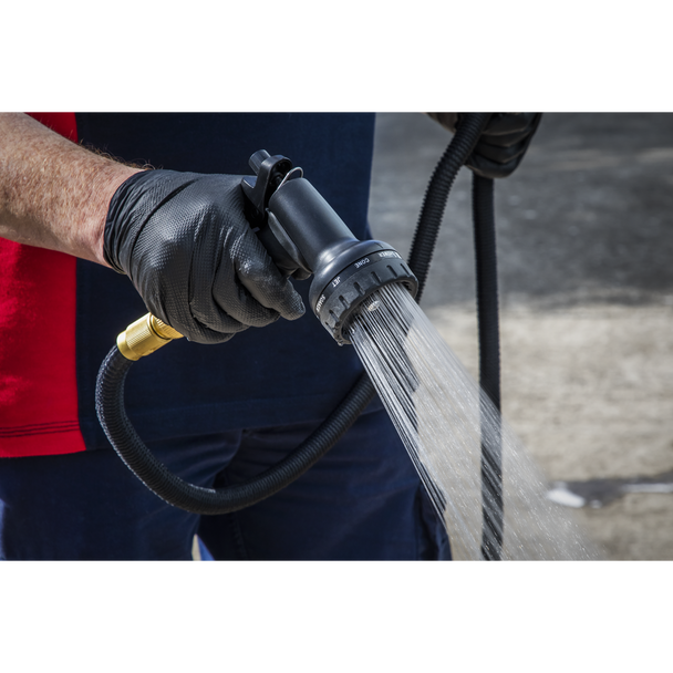 Sealey GH15E │Ø17mm Expandable Garden Hose Black 15m Premium