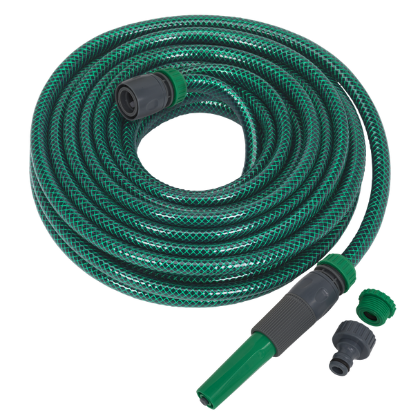 Sealey GH15R/12 │ Water Hose 15m with Fittings