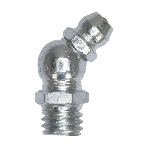 Sealey GNI10 │ 45° Grease Nipple 1/4"UNF - Pack of 25