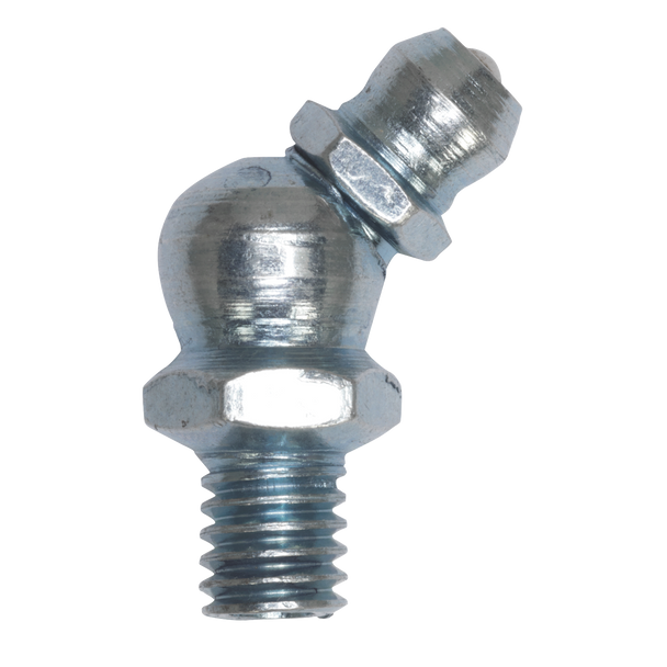 Sealey GNM13 │45° Grease Nipple 6 x 1mm - Pack of 25