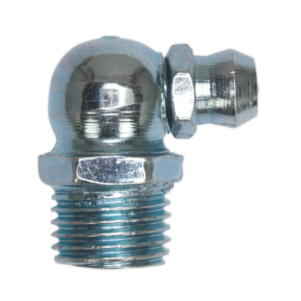 Sealey GNM14 │ 90° Grease Nipple 10 x 1mm - Pack of 25