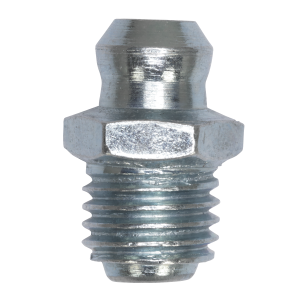 Sealey GNM21 │Straight Grease Nipple 8 x 1.25mm - Pack of 25