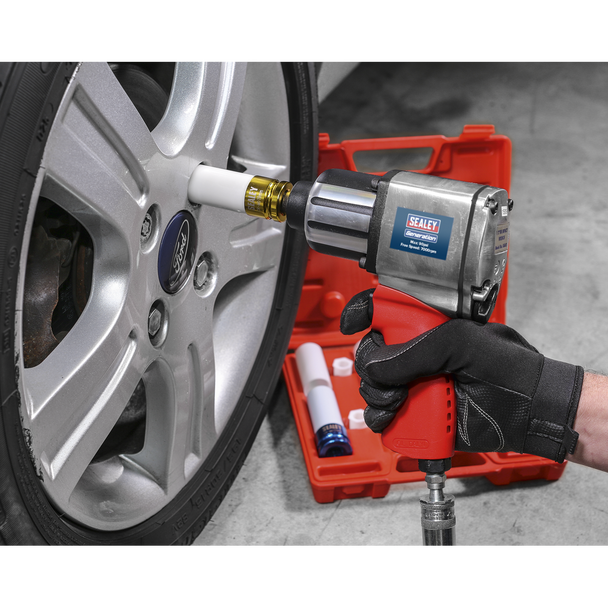 Sealey GSA02 │ Generation Twin Hammer Air Impact Wrench 1/2"Sq Drive