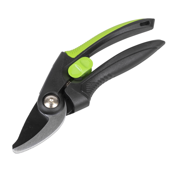 Sealey GTSG001 ⏐ Bypass Secateurs with Soft Grip Handle, Safety Lock & Carbon Steel Blade, 208mm