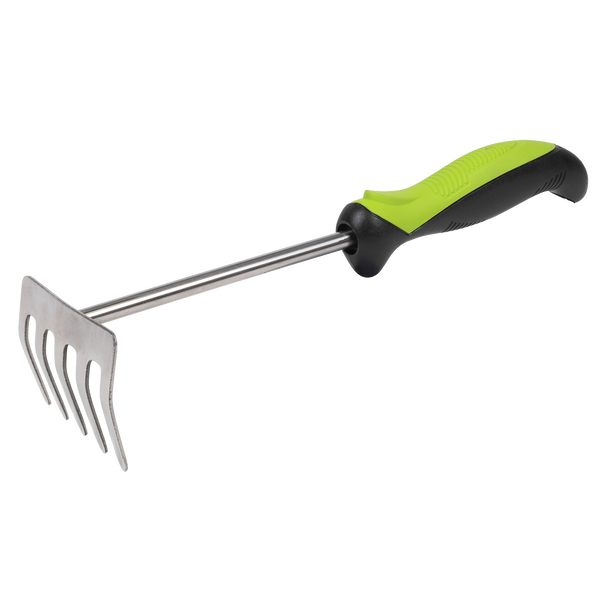 Sealey GTSG010 ⏐ Hand Rake with Soft Grip Handle & Stainless Steel Tines 310mm