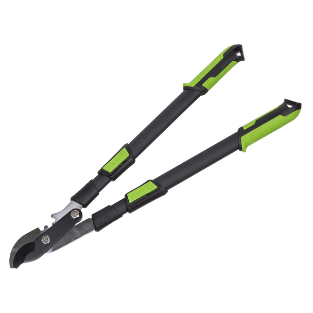 Sealey GTSG016 ⏐ Telescopic Bypass Lopping Shears with Soft Grip Handle, Geared & Carbon Steel Blade