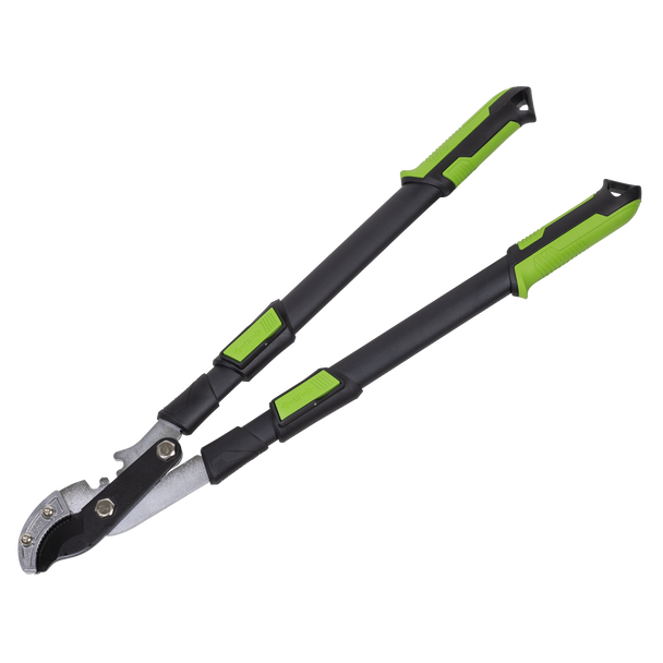 Sealey GTSG017 ⏐ Telescopic Anvil Lopping Shears with Soft Grip Handle, Geared & Carbon Steel Blade