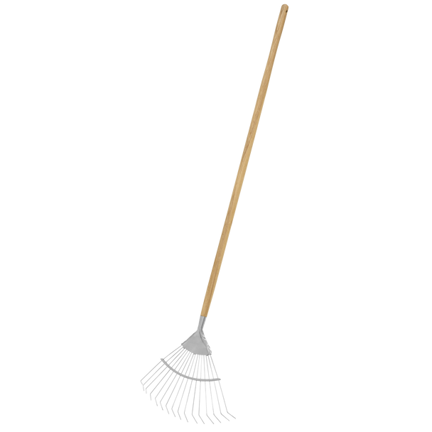 Sealey GTWH010 ⏐ Premier Lawn Rake with Long Ash Handle & Stainless Steel Tines
