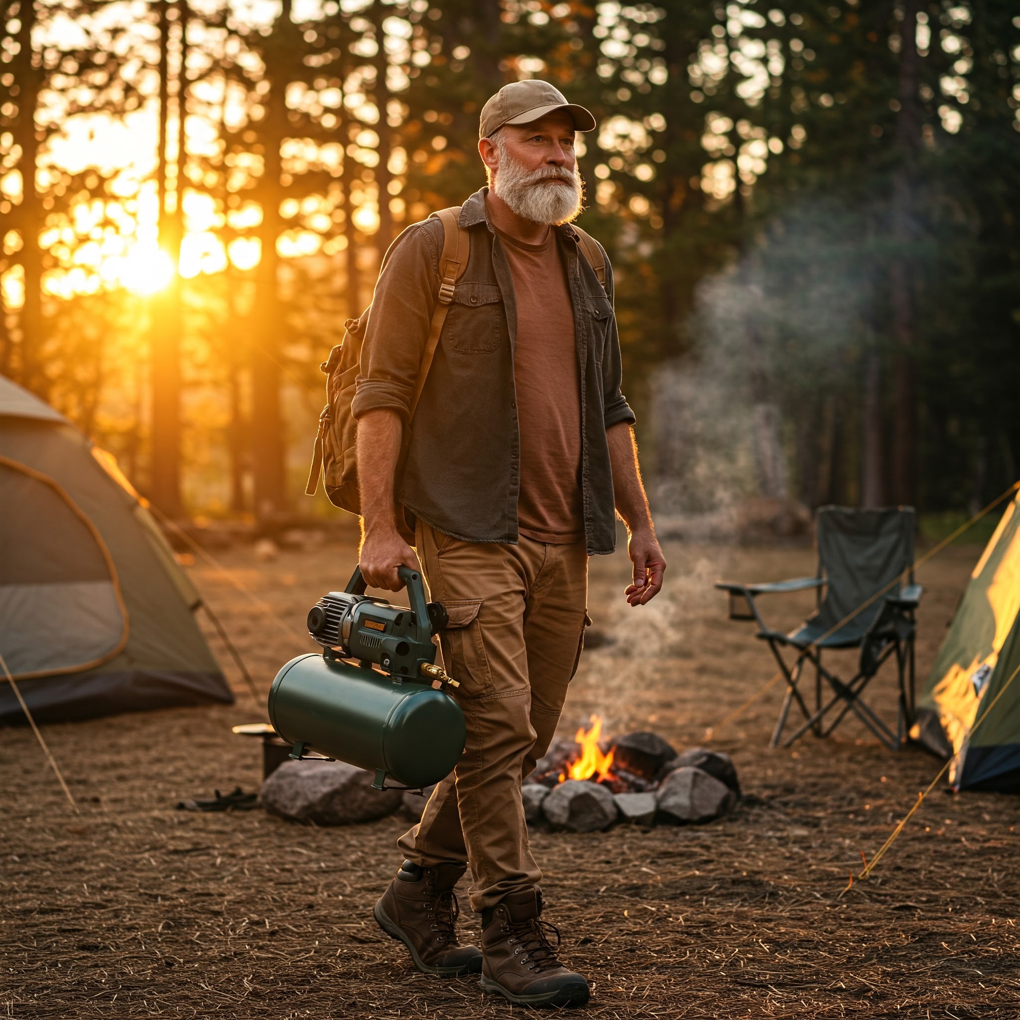 Power tools, clean gear, inflate tyres—anywhere. Our portable air compressors deliver performance & flexibility for work, travel, and outdoor adventures.