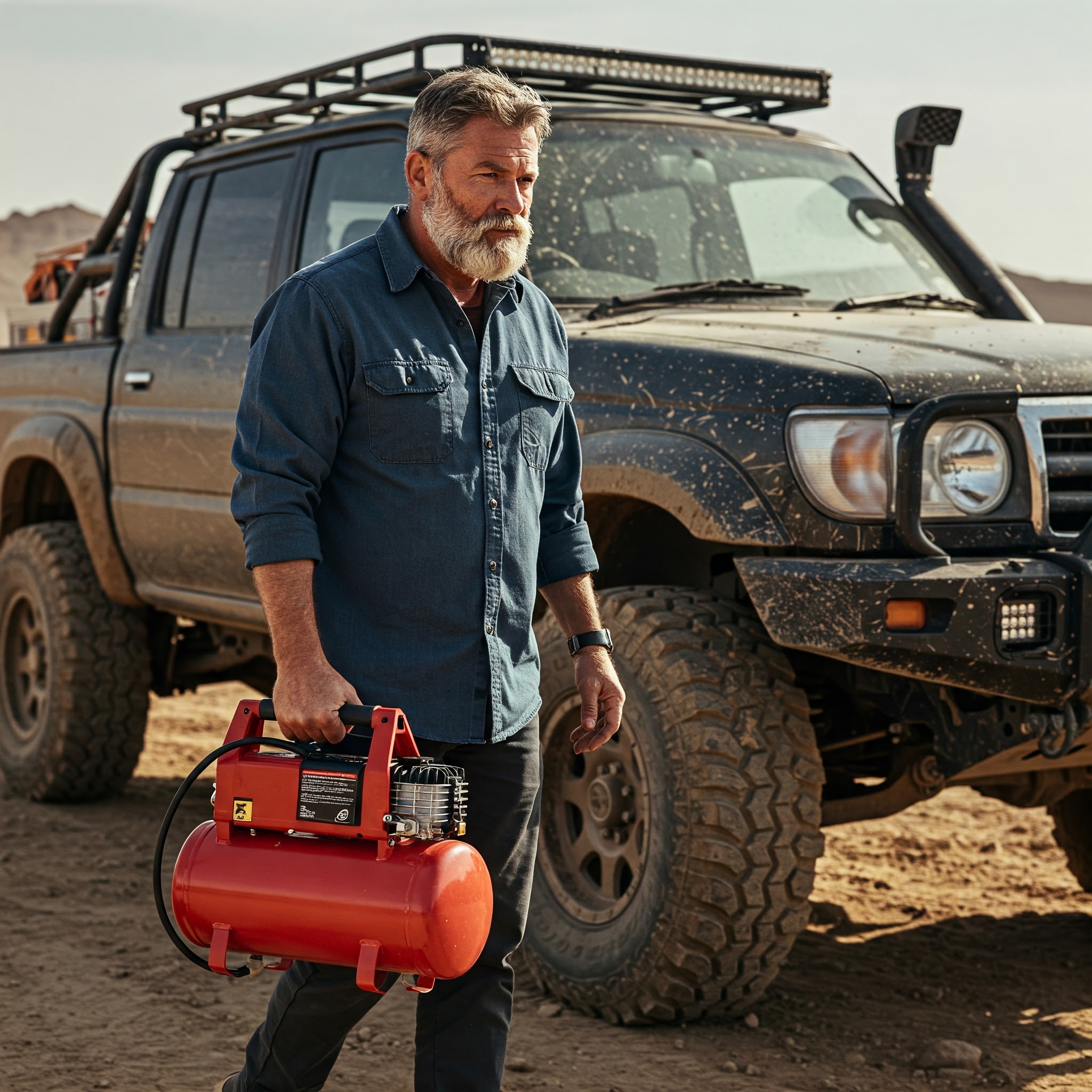 Power tools, clean gear, inflate tyres—anywhere. Our portable air compressors deliver performance & flexibility for work, travel, and outdoor adventures.
