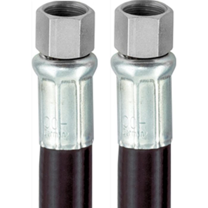 PCL HA2002 | Hose Assembly 20m of 5/16 i/ Hose, Rp 1/4 Swivel Ends