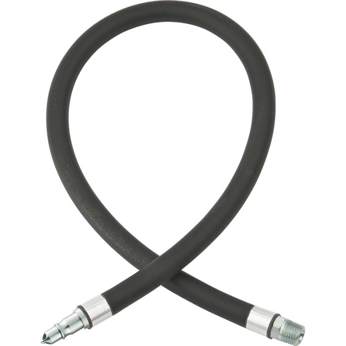 PCL HA2116 | Anti Whip Hose 0.6m of 13mm i/d Hose, 100 Series Adaptor & R 1/2 Male End Fitting