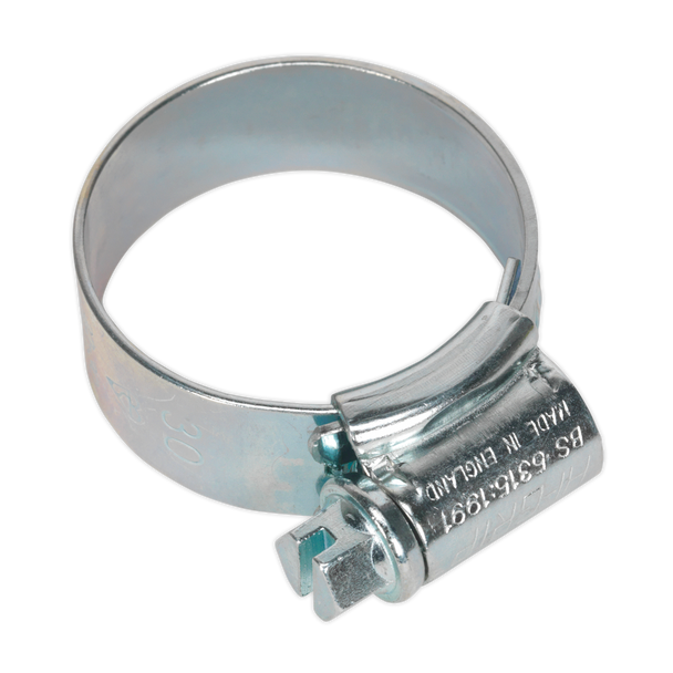 Sealey HCJ1A | HI-GRIP® Zinc Plated Hose Clip 22-30mm - Pack of 20