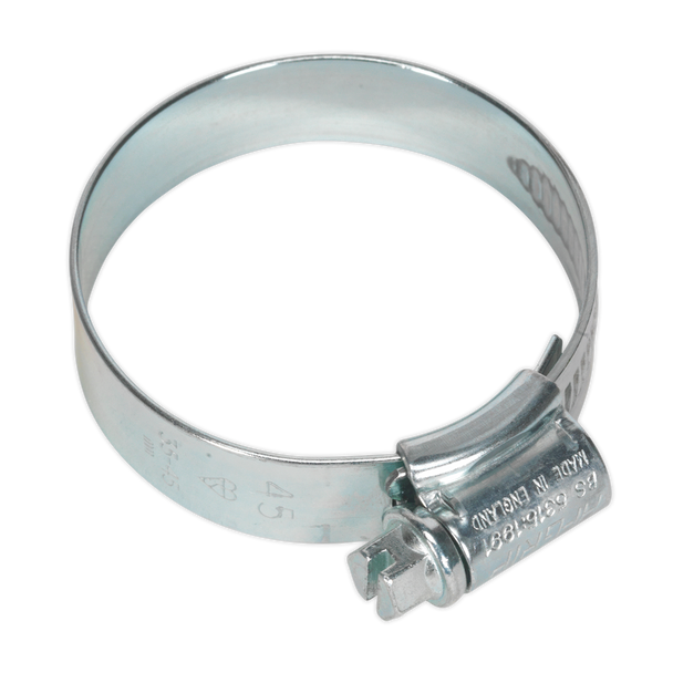 Sealey HCJ245 | HI-GRIP® Zinc Plated Hose Clip 35-45mm - Pack of 20