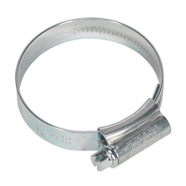 Sealey HCJ2 | HI-GRIP® Zinc Plated Hose Clip 40-55mm - Pack of 20