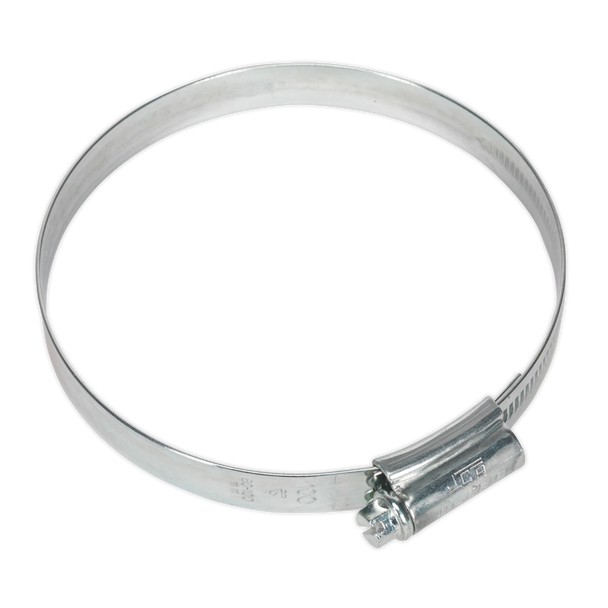Sealey HCJ4X | HI-GRIP® Zinc Plated Hose Clip 80-100mm - Pack of 10