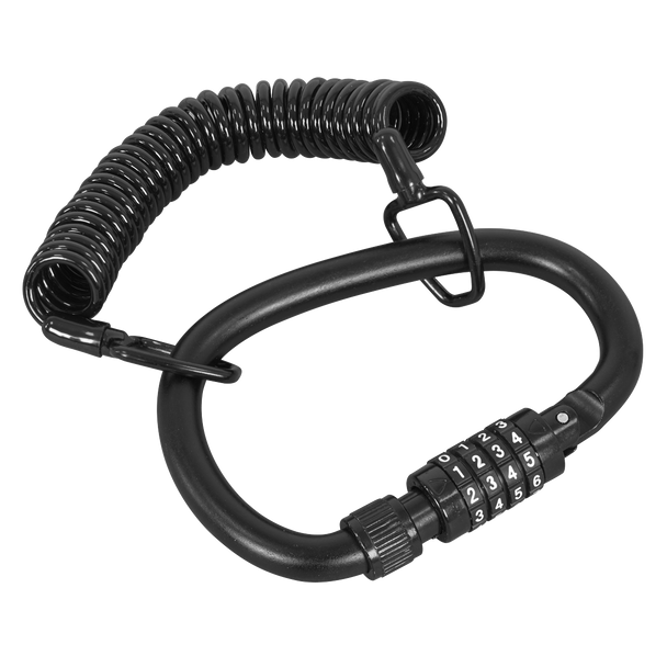 Sealey HGL02 ⏐ Helmet/Gear Lock With Cable