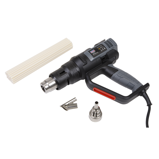 Sealey HS102K ⏐ Premier Plastic Welding Kit including HS102 Heat Gun