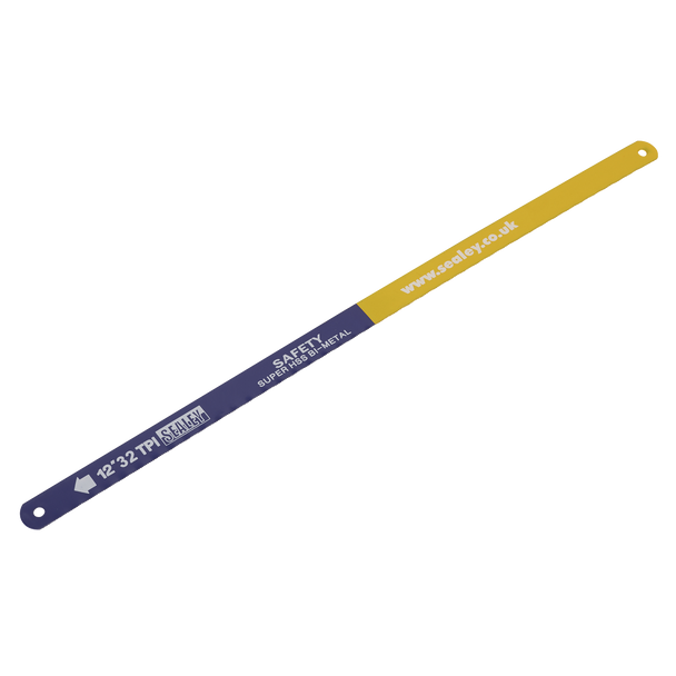 Sealey HSB0232 ⏐ HSS Bi-Metal Hacksaw Blade 32tpi 300mm - Pack of 2