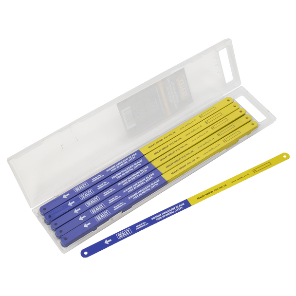 Sealey HSB5024 ⏐ Hacksaw Blade 300mm HSS Bi-Metal 24tpi Pack of 50