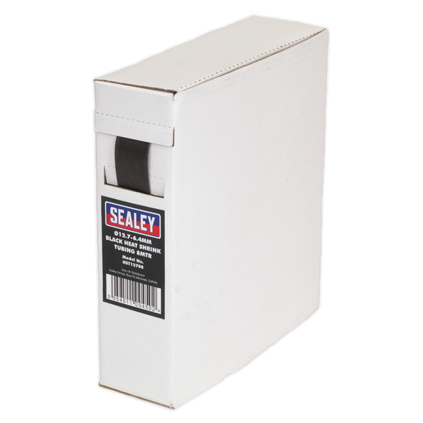 Sealey HST12708 ⏐ Heat Shrink Tubing 12.7-6.4mm 8m - Black