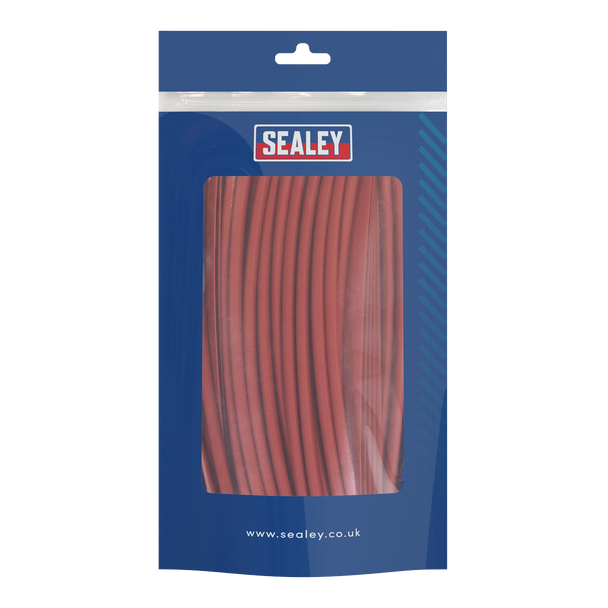 Sealey HST200R ⏐ Heat Shrink Tubing 200mm 100pc - Red
