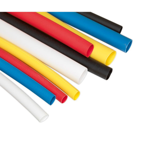 Sealey HST501MC ⏐ Heat Shrink Tubing Assortment 50 & 100mm 180pc - Mixed Colours