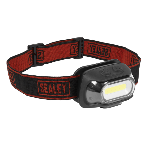 Sealey HT08R ⏐ Rechargeable Head Torch with Auto-Sensor 8W COB LED