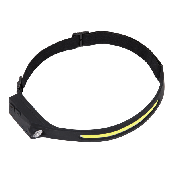 Sealey HT104R ⏐ Rechargeable Head Torch with Auto-Sensor 5W COB & 3W LED