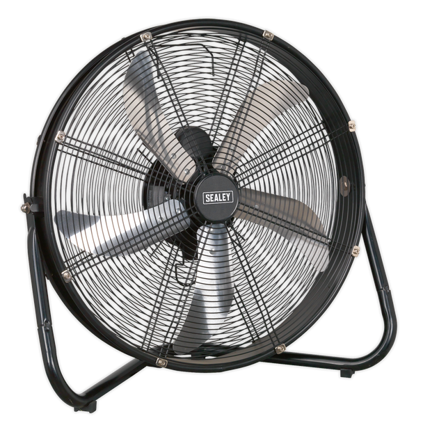 Sealey HVF20 ⏐ Industrial High Velocity Floor Fan 20" 230V