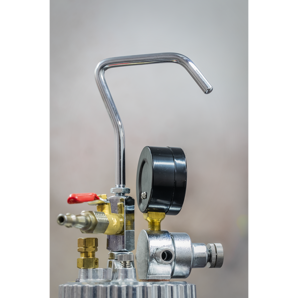 Sealey HVLP-79/P ⏐ HVLP Pressure Pot System with Spray Gun & Hoses 1.7mm Set-Up