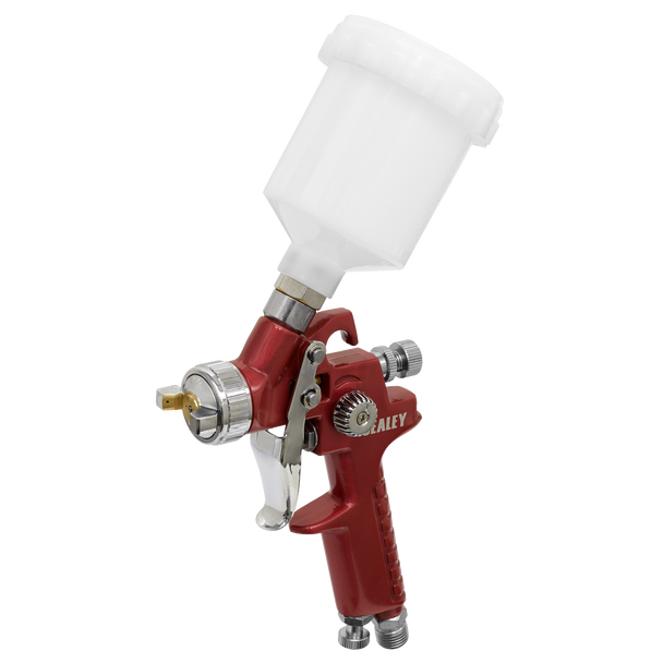 Sealey HVLP731 ⏐ Workshop Series HVLP Gravity Feed Touch-Up Spray Gun 0.8mm Set-Up
