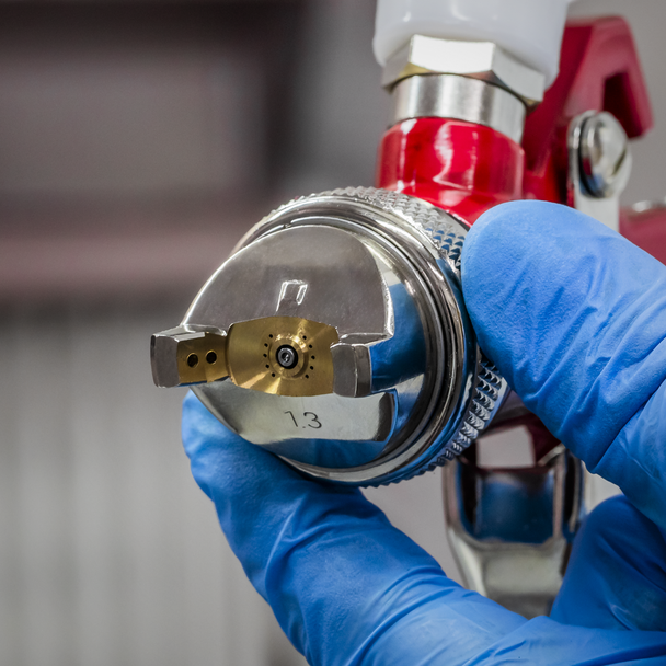 Sealey HVLP741 ⏐ Workshop Series HVLP Gravity Feed Spray Gun 1.3mm Set-Up