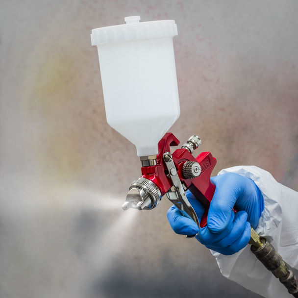 Sealey HVLP742 ⏐ Workshop Series HVLP Gravity Feed Spray Gun 2mm Set-Up