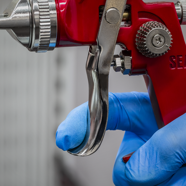 Sealey HVLP742 ⏐ Workshop Series HVLP Gravity Feed Spray Gun 2mm Set-Up