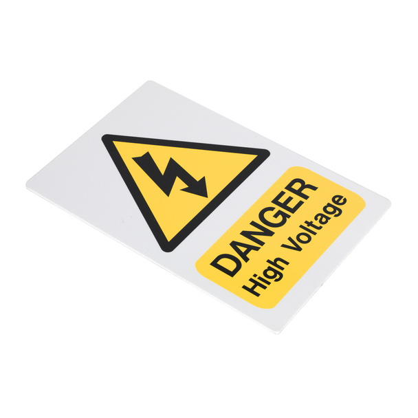Sealey HVSA4 ⏐ High Voltage Warning Sign 200 x 300mm