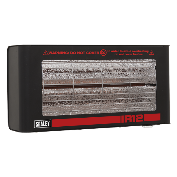 Sealey IR12 ⏐ Wall Mounting Infrared Quartz Heater 1.2W/230V