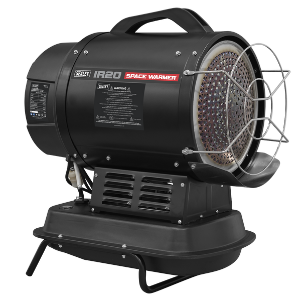 Sealey IR20 ⏐ Infrared Space Warmer® Kerosene/Diesel Heater 68,000Btu/hr
