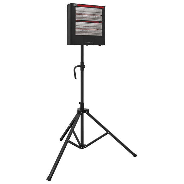 Sealey IR28CT ⏐ Infrared Quartz Heater with Tripod Stand 230V 1.4/2.8kW
