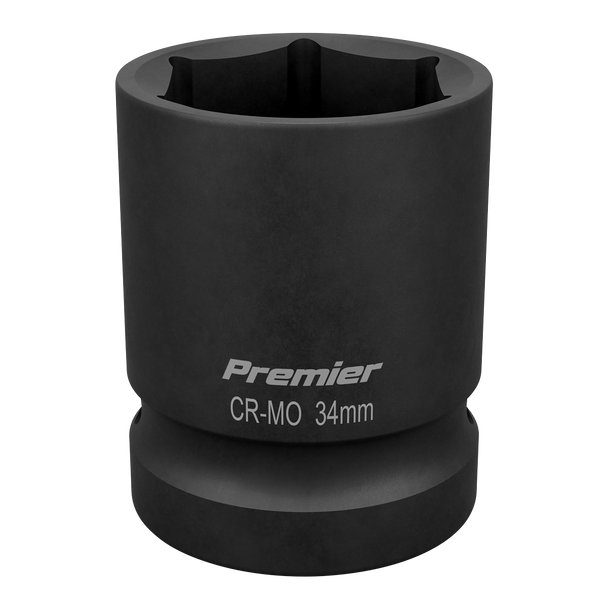 Sealey IS134 ⏐ Premier Impact Socket 1"Sq Drive 34mm