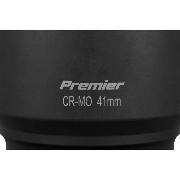 Sealey IS141⏐ Premier Impact Socket 1"Sq Drive 41mm