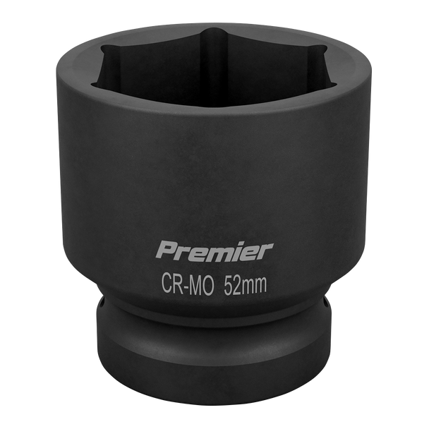 Sealey IS152 ⏐ Premier Impact Socket 1"Sq Drive 52mm