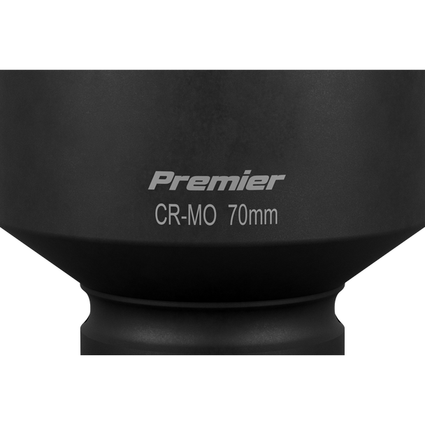 Sealey IS170D ⏐ Premier Deep Impact Socket 1"Sq Drive 70mm
