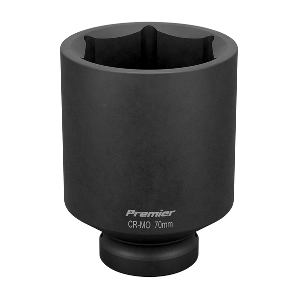 Sealey IS170D ⏐ Premier Deep Impact Socket 1"Sq Drive 70mm