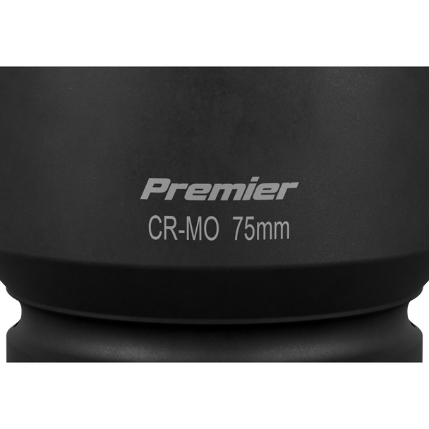 Sealey IS175 ⏐ Premier Impact Socket 1"Sq Drive 75mm