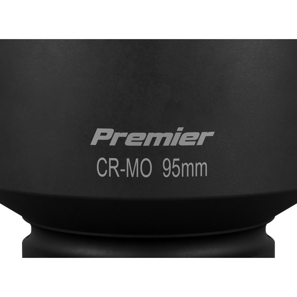 Sealey IS195D ⏐ Premier Deep Impact Socket 1"Sq Drive 95mm